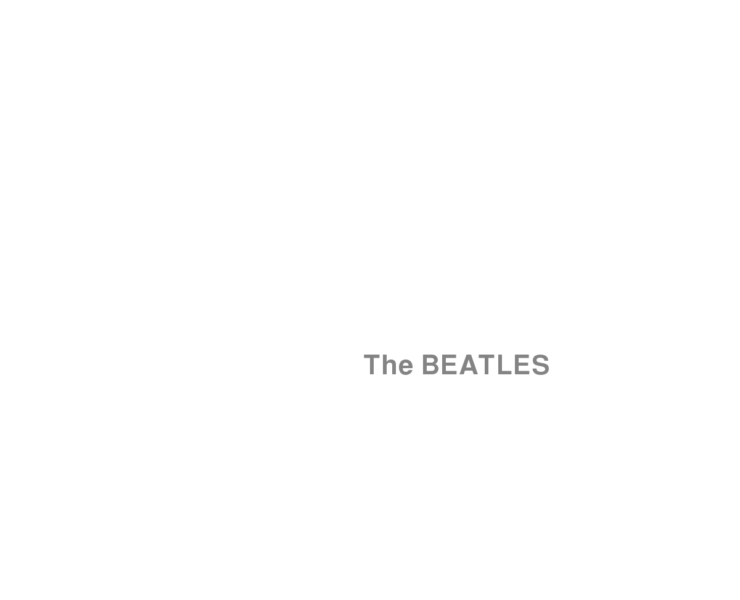 1200px Sleeve of the Beatles White Album.svg