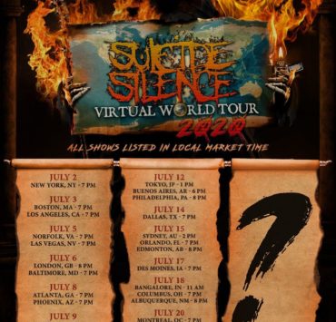 suicide silence virtual world tour