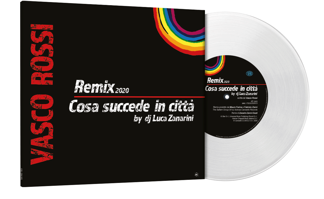 Dal 10 luglio il REMIX di COSA SUCCEDE IN CITTA' di Vasco Rossi - TuttoRock  Magazine