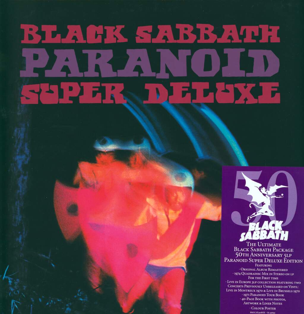 black sabbath paranoid 50