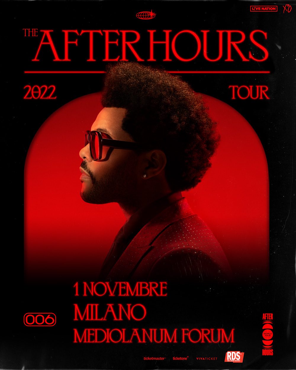 THE WEEKND ANNUNCIA IL SUO RITORNO CON AFTER HOURS WORLD TOUR
